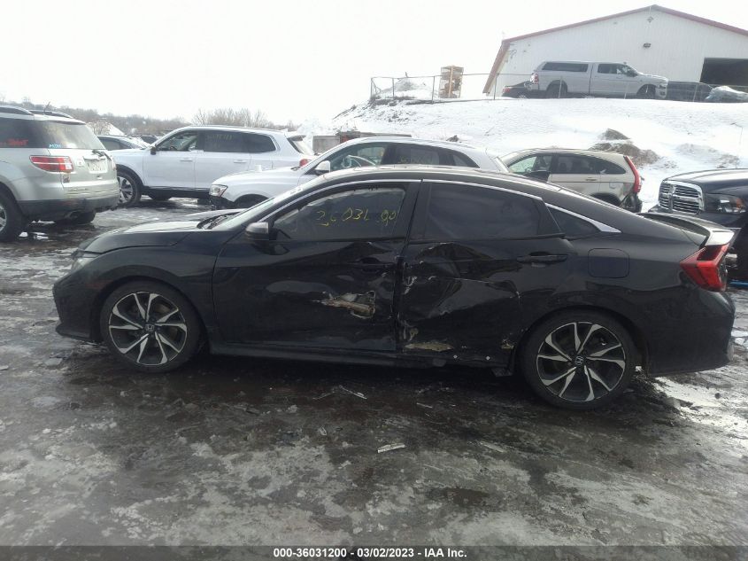 2018 HONDA CIVIC SI SEDAN 2HGFC1E58JH705204