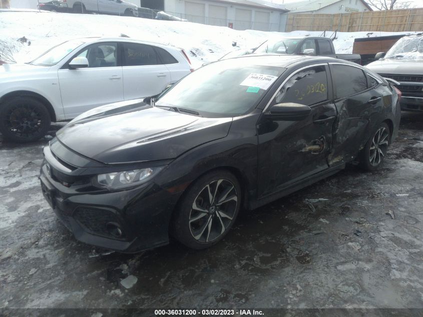 2018 HONDA CIVIC SI SEDAN 2HGFC1E58JH705204