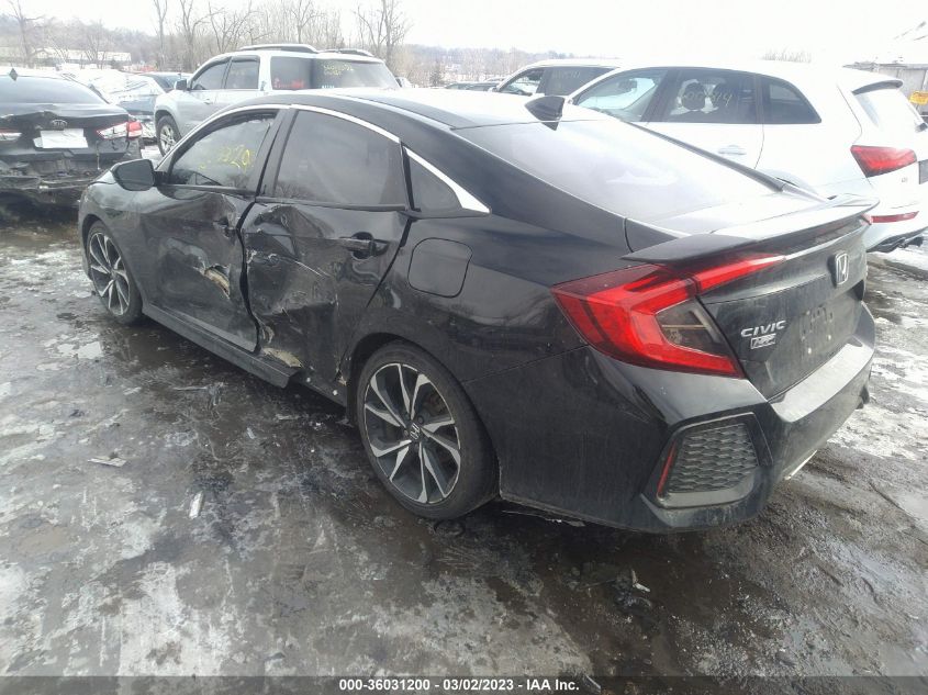 2018 HONDA CIVIC SI SEDAN 2HGFC1E58JH705204