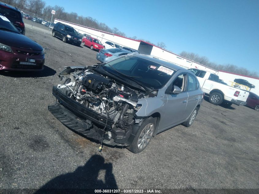 2019 NISSAN SENTRA S - 3N1AB7AP7KY205989