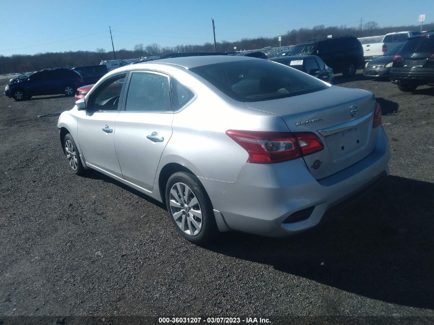 2019 NISSAN SENTRA S - 3N1AB7AP7KY205989