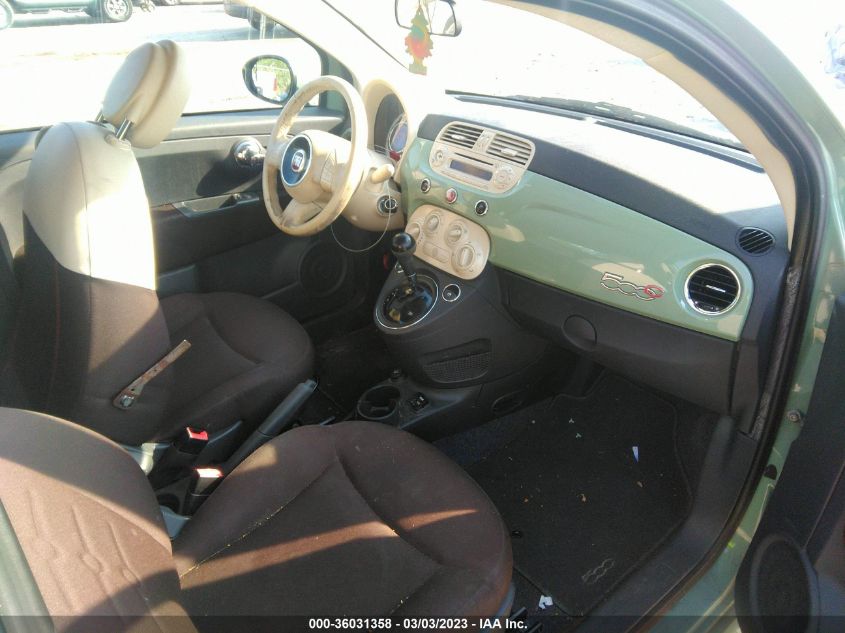 2015 FIAT 500C POP 3C3CFFDR3FT520085