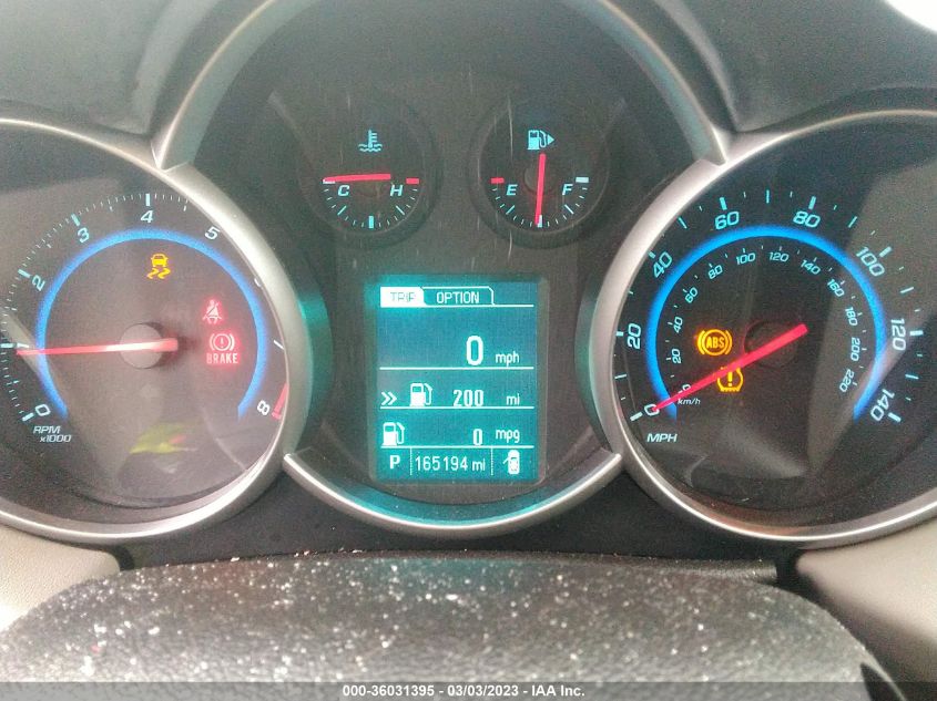 2015 CHEVROLET CRUZE LT - 1G1PC5SB6F7218759