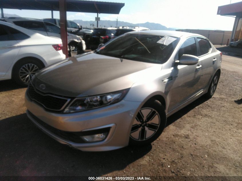 2013 KIA OPTIMA HYBRID LX - KNAGM4AD4D5041815