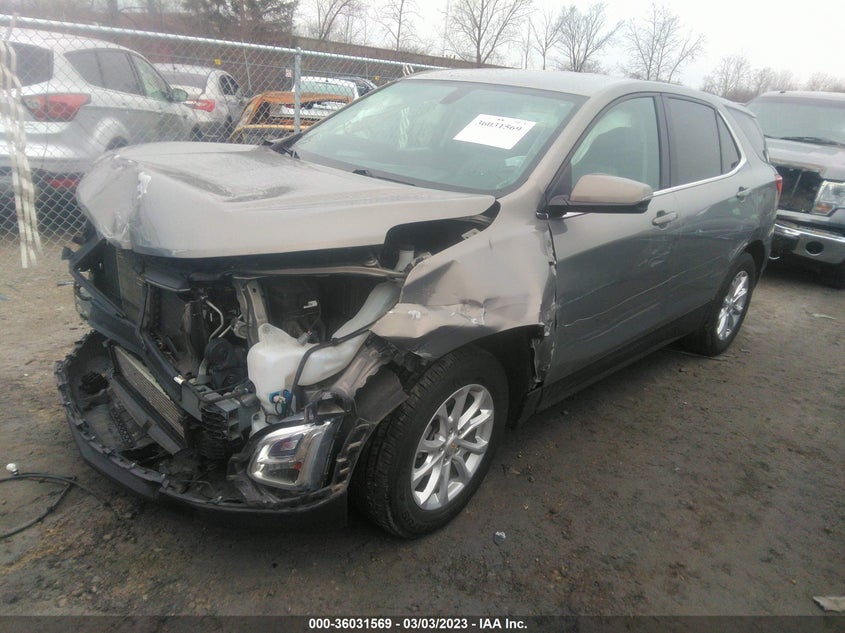 VIN 3GNAXSEV0JS624091 2018 CHEVROLET EQUINOX LT