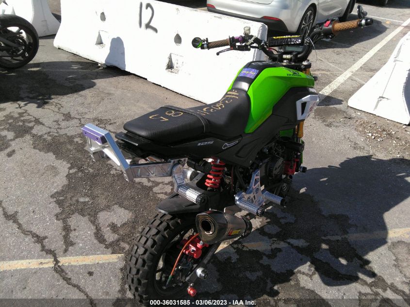2020 HONDA GROM 125 - MLHJC7513L5210313