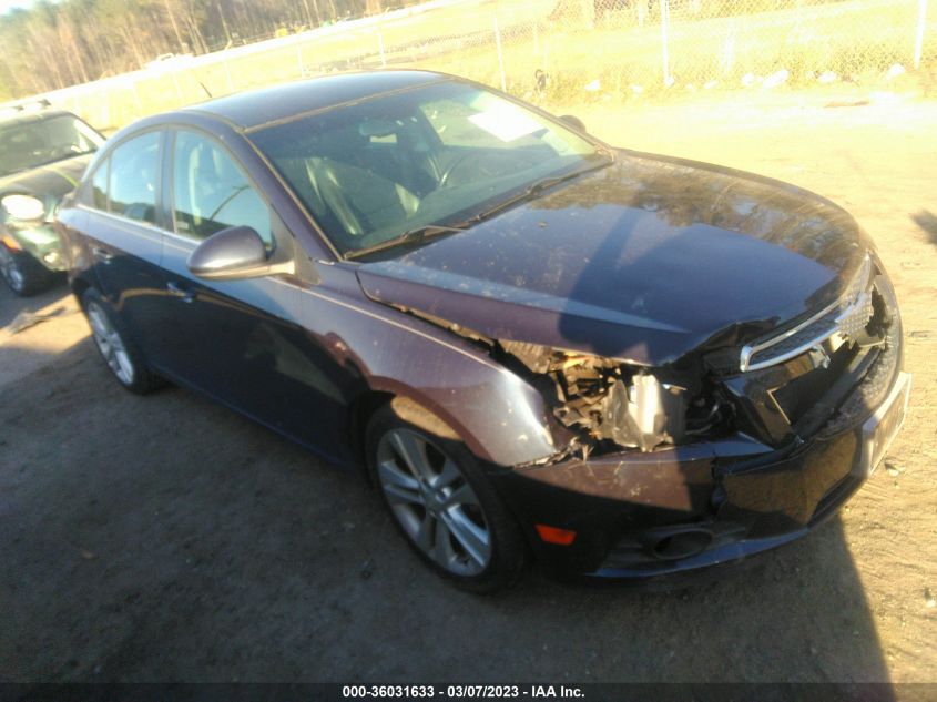2014 CHEVROLET CRUZE LTZ - 1G1PG5SB0E7312235