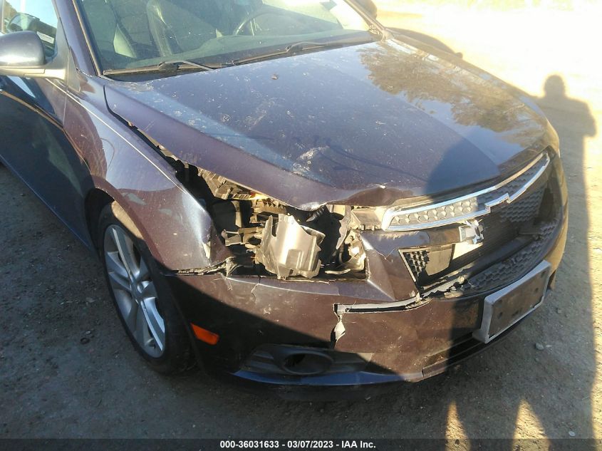 2014 CHEVROLET CRUZE LTZ - 1G1PG5SB0E7312235