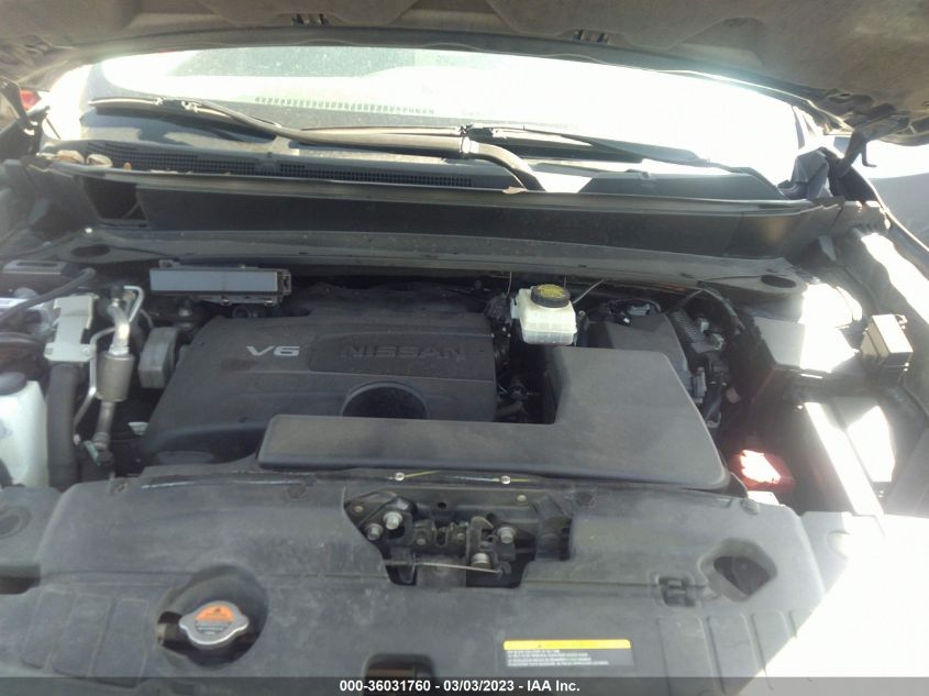 2019 NISSAN PATHFINDER SV - 5N1DR2MN9KC627589