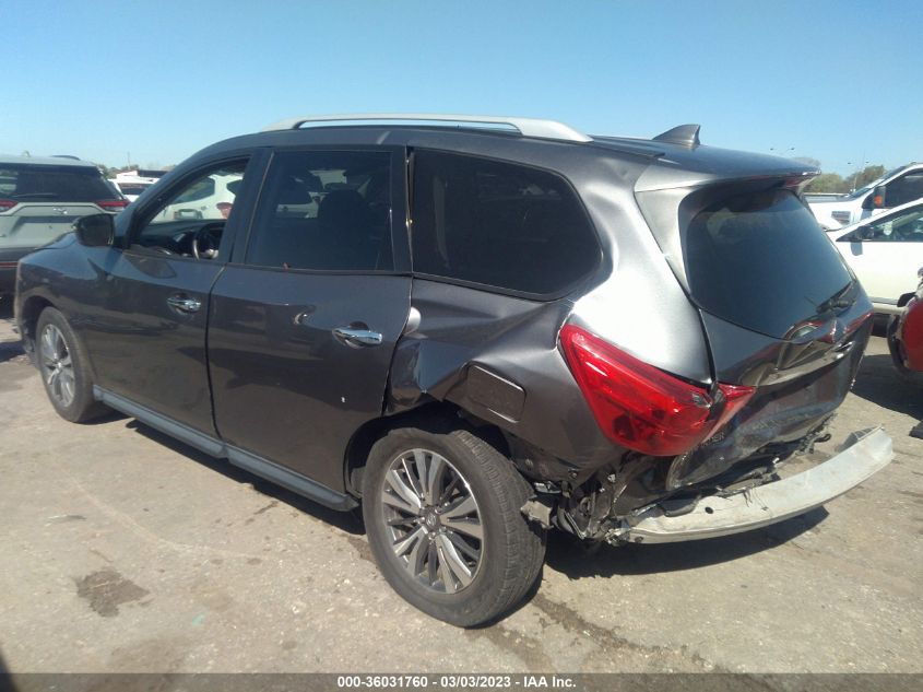 2019 NISSAN PATHFINDER SV - 5N1DR2MN9KC627589