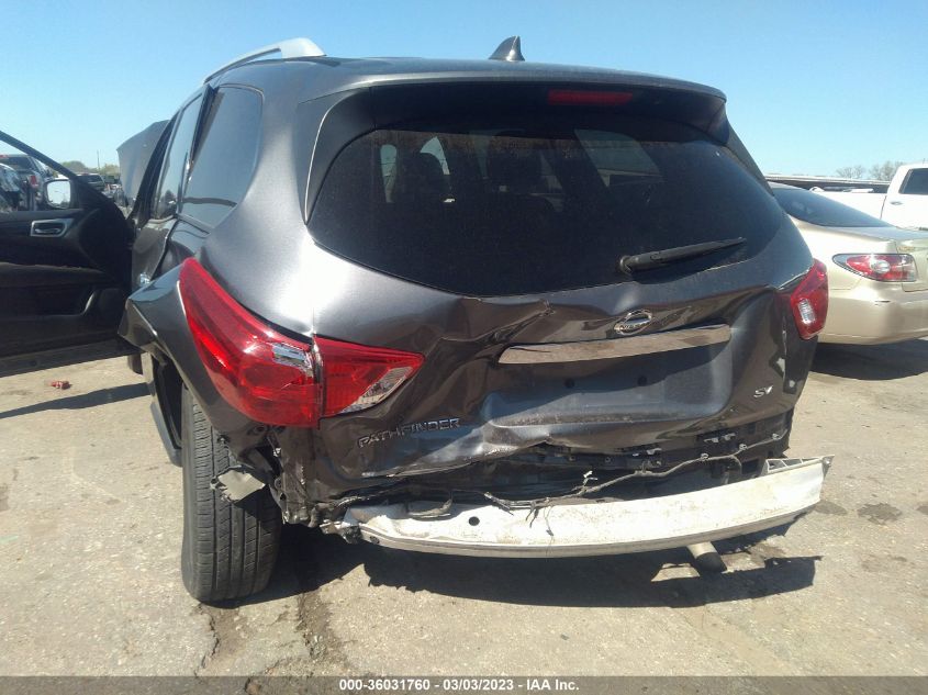 2019 NISSAN PATHFINDER SV - 5N1DR2MN9KC627589