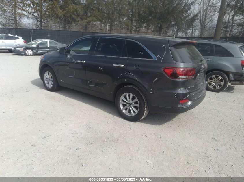 2019 KIA SORENTO LX - 5XYPGDA30KG513028