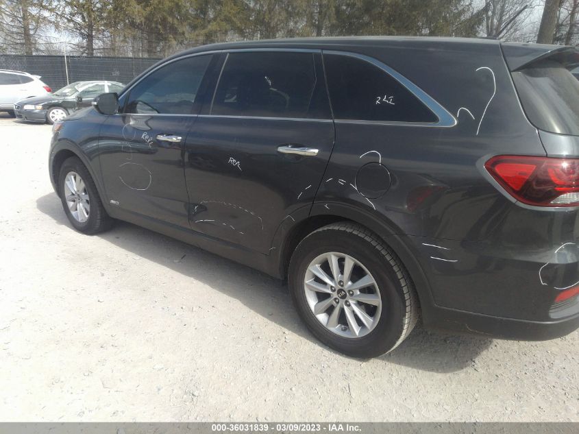 2019 KIA SORENTO LX - 5XYPGDA30KG513028