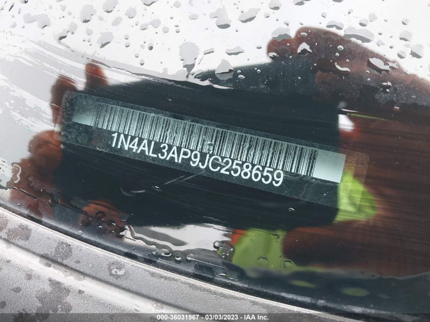 2018 NISSAN ALTIMA 2.5 SR - 1N4AL3AP9JC258659
