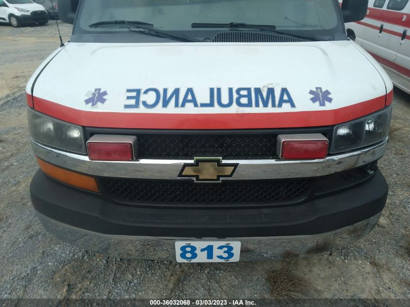 2013 CHEVROLET EXPRESS 3500 DIESEL 1GBZGUCL5D1102317