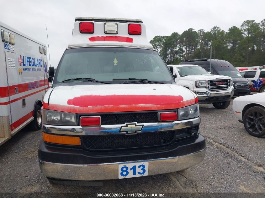 2013 CHEVROLET EXPRESS 3500 DIESEL 1GBZGUCL5D1102317