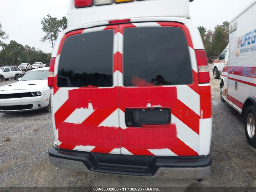 2013 CHEVROLET EXPRESS 3500 DIESEL 1GBZGUCL5D1102317