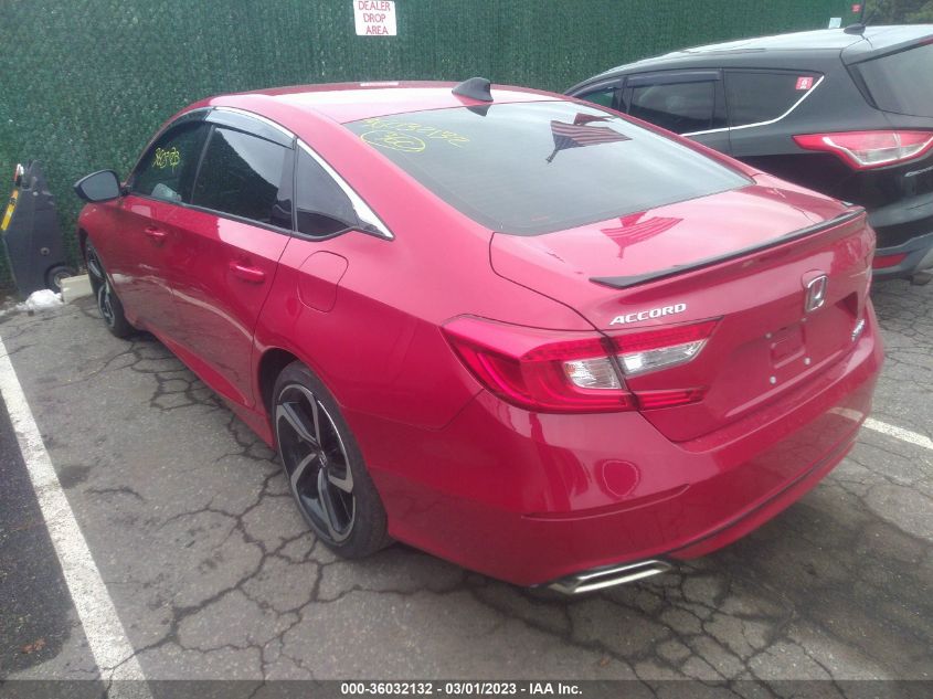 2021 HONDA ACCORD SEDAN SPORT SE - 1HGCV1F43MA003023