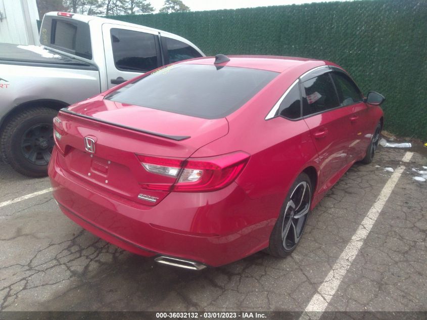2021 HONDA ACCORD SEDAN SPORT SE - 1HGCV1F43MA003023