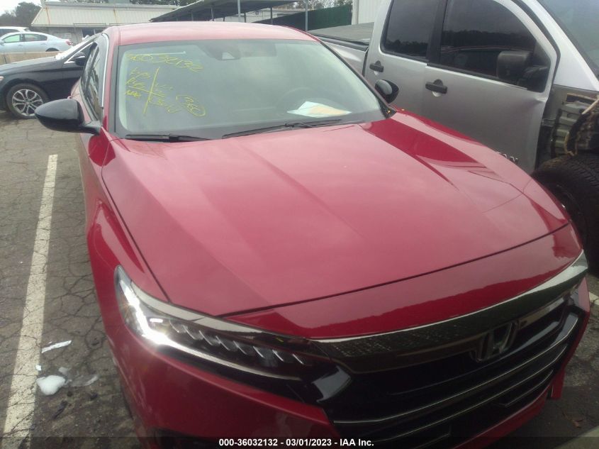 2021 HONDA ACCORD SEDAN SPORT SE - 1HGCV1F43MA003023