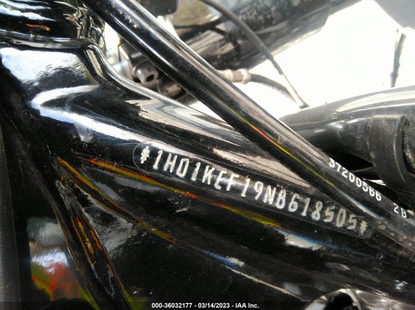 2022 HARLEY-DAVIDSON FLHTK 1HD1KEF19NB618505