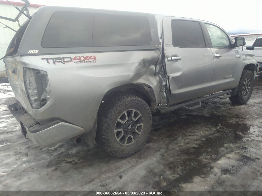 2014 TOYOTA TUNDRA 4WD TRUCK LTD - 5TFHW5F16EX387828