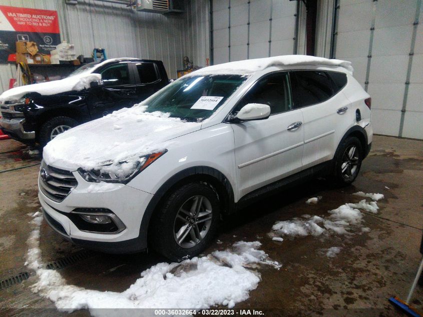 2017 HYUNDAI SANTA FE SPORT 2.4L - 5XYZU3LB4HG383344