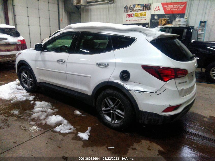 2017 HYUNDAI SANTA FE SPORT 2.4L - 5XYZU3LB4HG383344