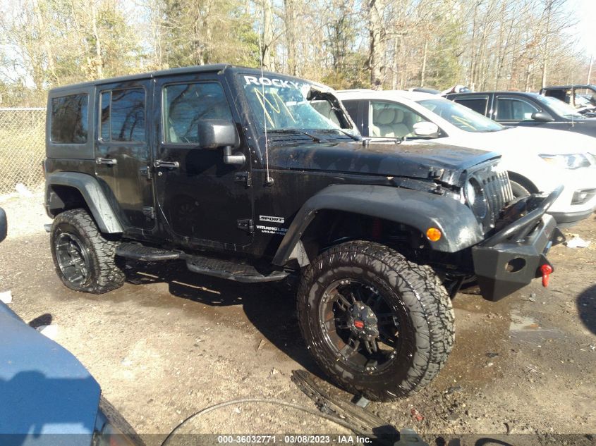 2017 JEEP WRANGLER UNLIMITED SPORT - 1C4BJWDG1HL591630