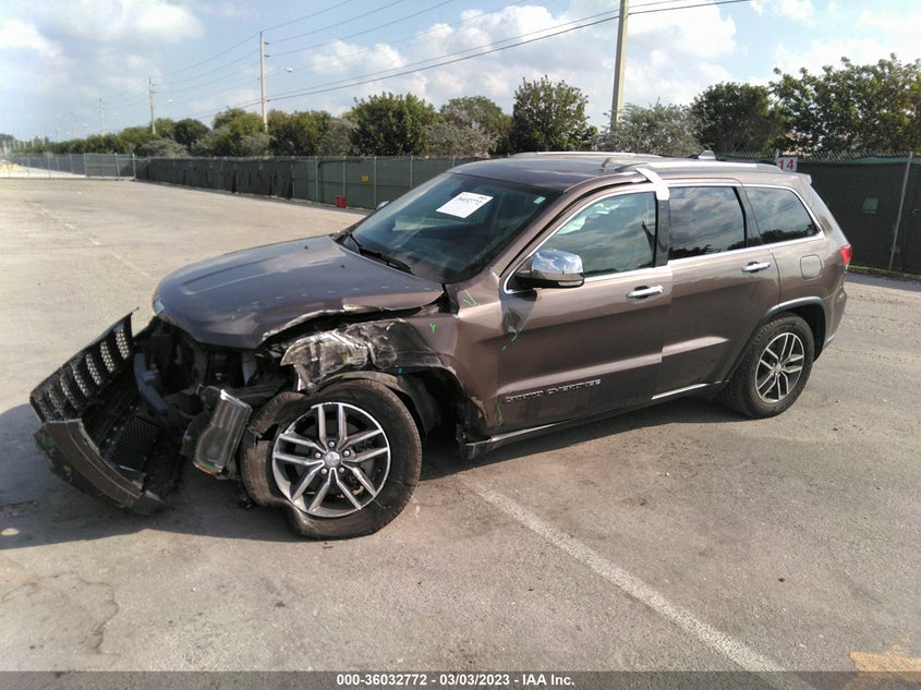 VIN 1C4RJEBG0JC140707 2018 JEEP GRAND CHEROKEE LIMITED