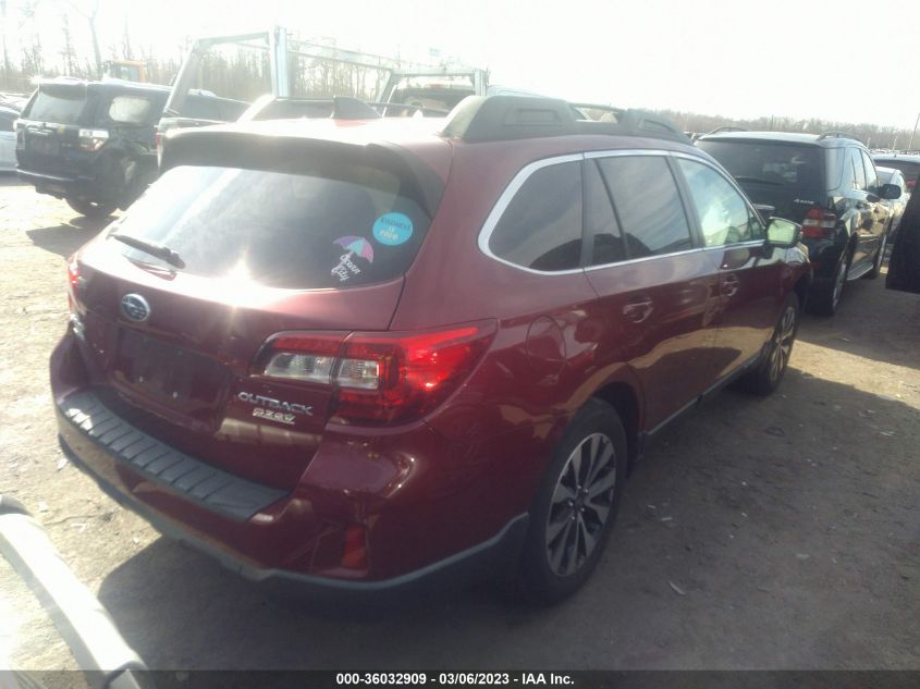 2016 SUBARU OUTBACK 2.5I LIMITED - 4S4BSANC9G3355166