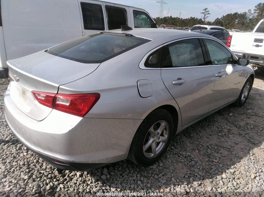 VIN 1G1ZB5ST1HF284083 2017 CHEVROLET MALIBU LS