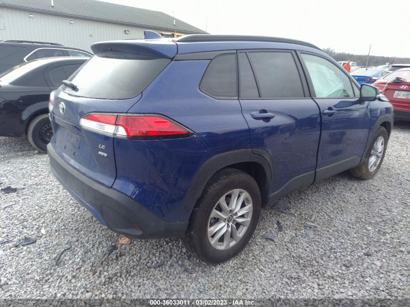 2022 TOYOTA COROLLA CROSS LE - 7MUBAABG9NV015693