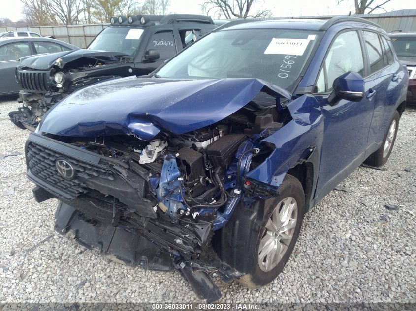 2022 TOYOTA COROLLA CROSS LE - 7MUBAABG9NV015693