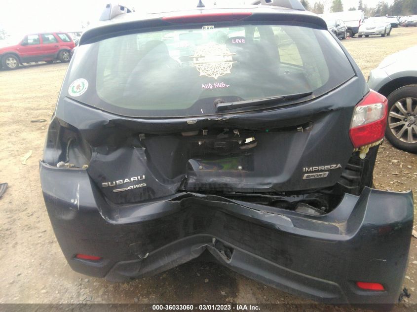 2013 SUBARU IMPREZA WAGON 2.0I SPORT PREMIUM - JF1GPAL65D2876580