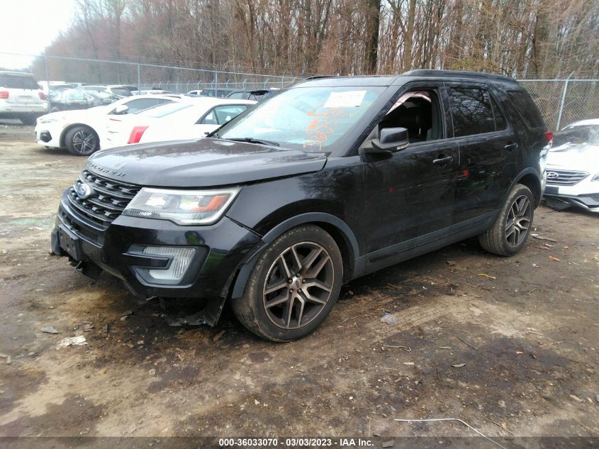 2017 FORD EXPLORER SPORT - 1FM5K8GT7HGA45496