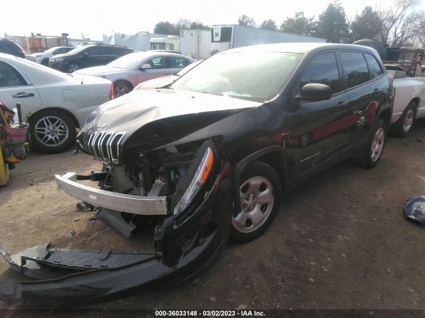 2017 JEEP CHEROKEE SPORT - 1C4PJLAB2HW566019