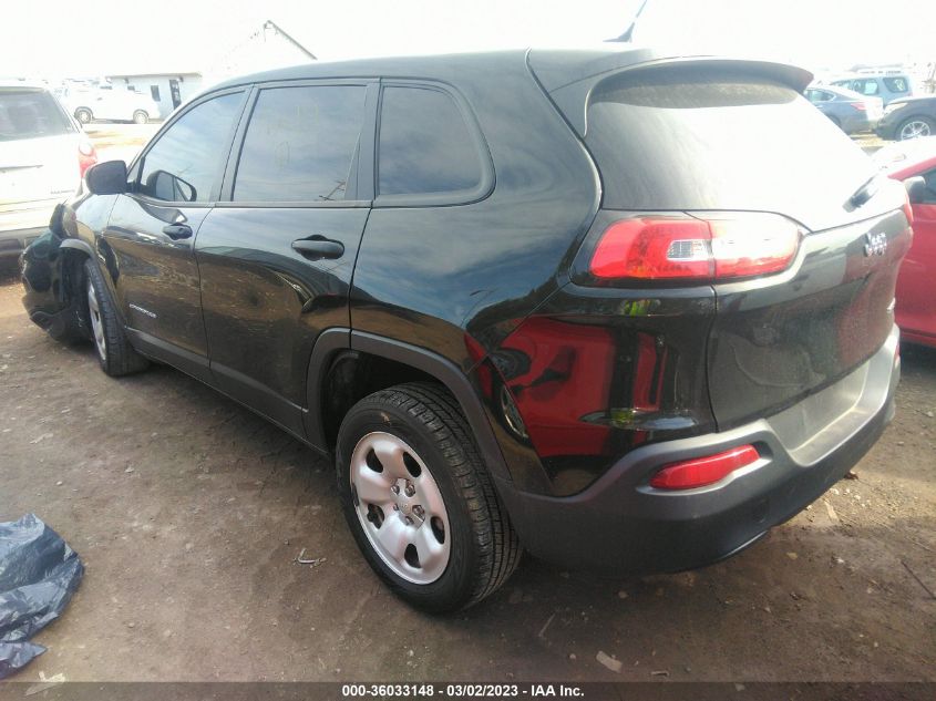2017 JEEP CHEROKEE SPORT - 1C4PJLAB2HW566019
