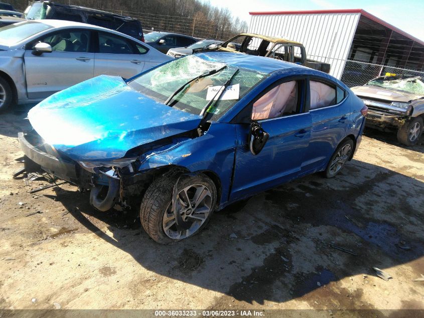 2018 HYUNDAI ELANTRA LIMITED - 5NPD84LF0JH272246