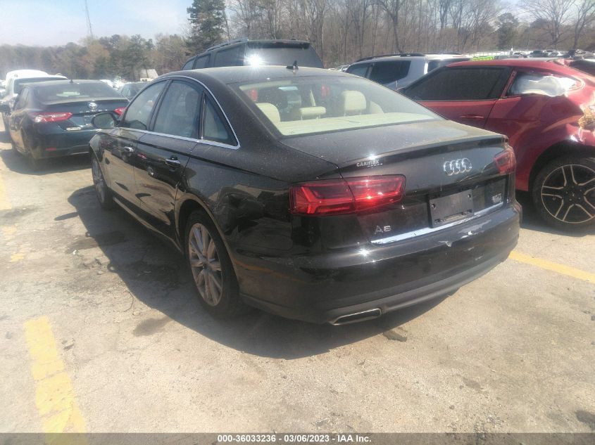 2016 AUDI A6 2.0T PREMIUM PLUS - WAUGFAFC8GN131000