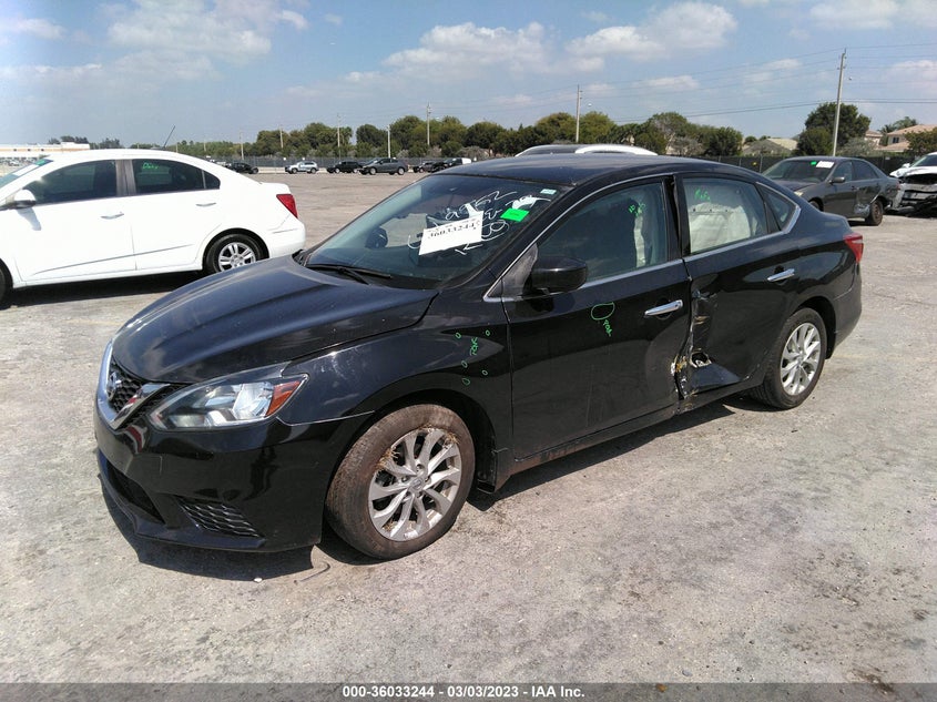 VIN 3N1AB7AP0JL619952 2018 NISSAN SENTRA SV