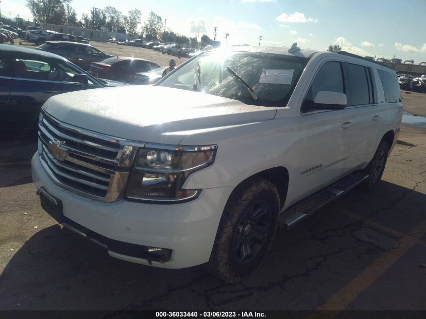 2016 CHEVROLET SUBURBAN LT 1GNSKHKC1GR317047