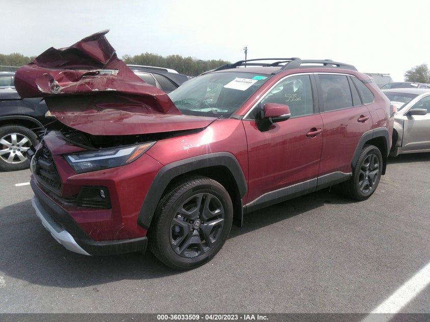 VIN 2T3J1RFV8PW340205 2023 TOYOTA RAV4 ADVENTURE