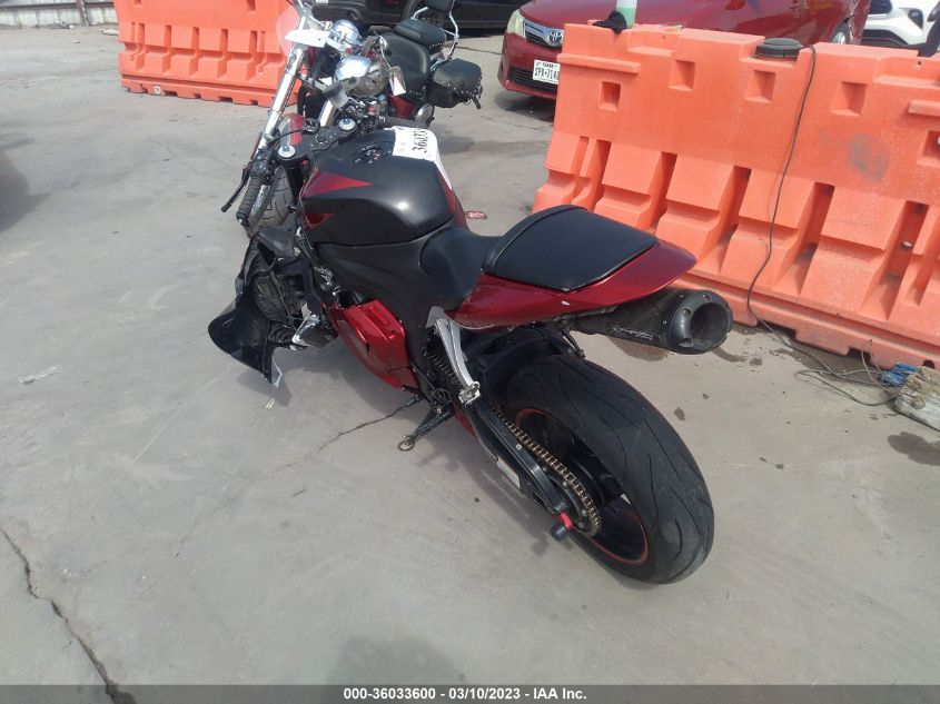 2009 HONDA CBR600 RR - JH2PC40089K202185