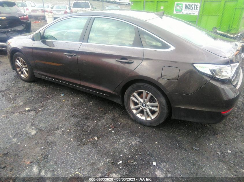 2015 HYUNDAI SONATA 2.4L SE - 5NPE24AF1FH157056