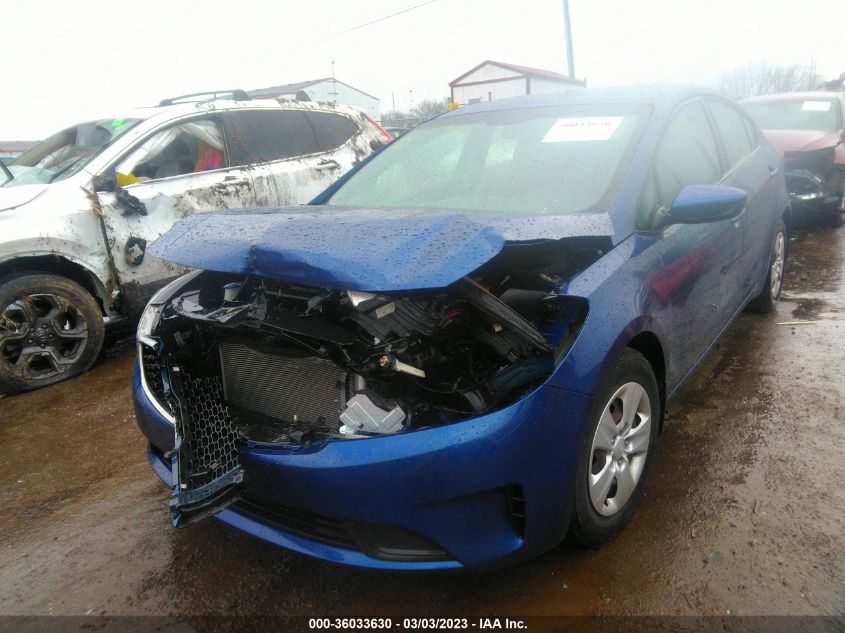2017 KIA FORTE LX - 3KPFK4A75HE156934
