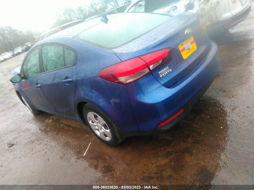 2017 KIA FORTE LX - 3KPFK4A75HE156934