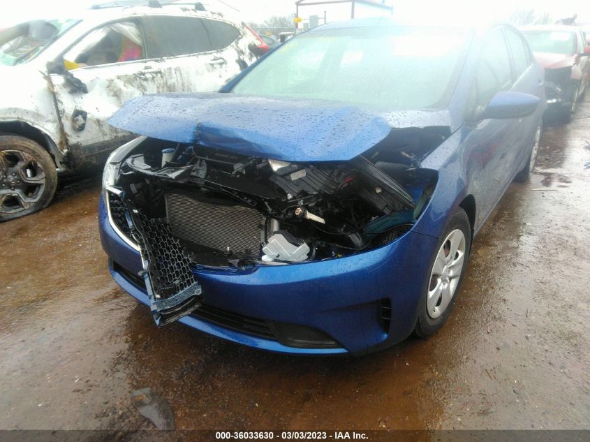 2017 KIA FORTE LX - 3KPFK4A75HE156934