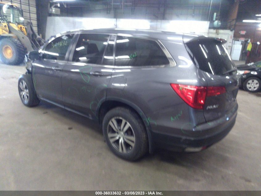 2017 HONDA PILOT EX-L - 5FNYF6H57HB063002