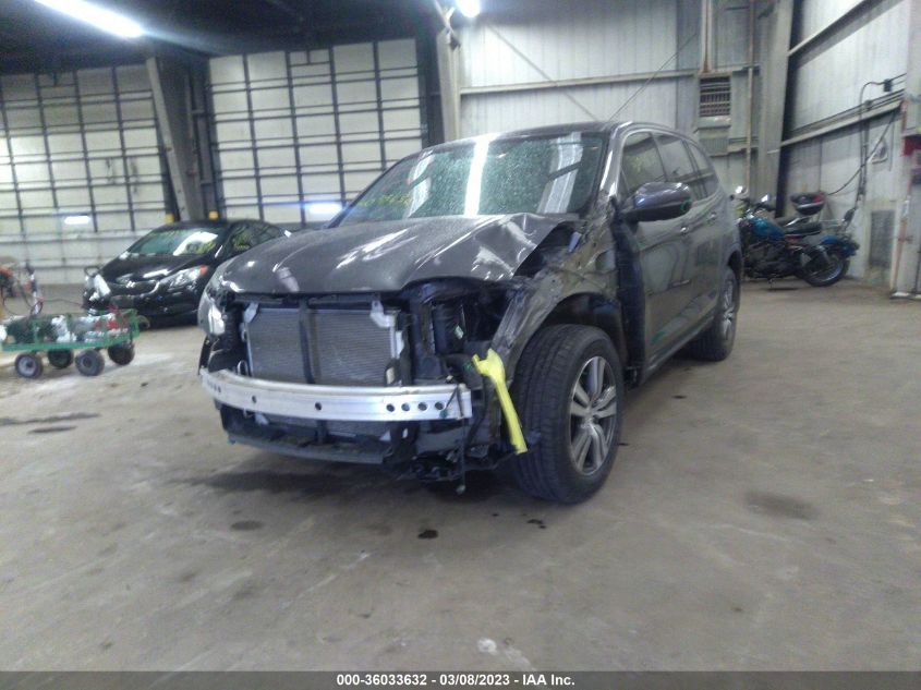 2017 HONDA PILOT EX-L - 5FNYF6H57HB063002